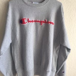 Gray Champion sweater